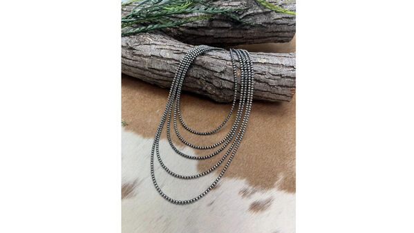 How To Style A Sterling Silver Necklace With Everyday Outfits – Sunset Turquoise Mountain photo 1