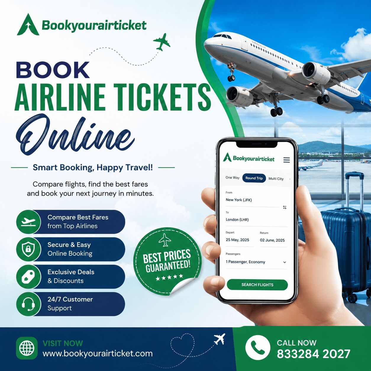 Book Airline Tickets Online With Bookyourairticket photo 1