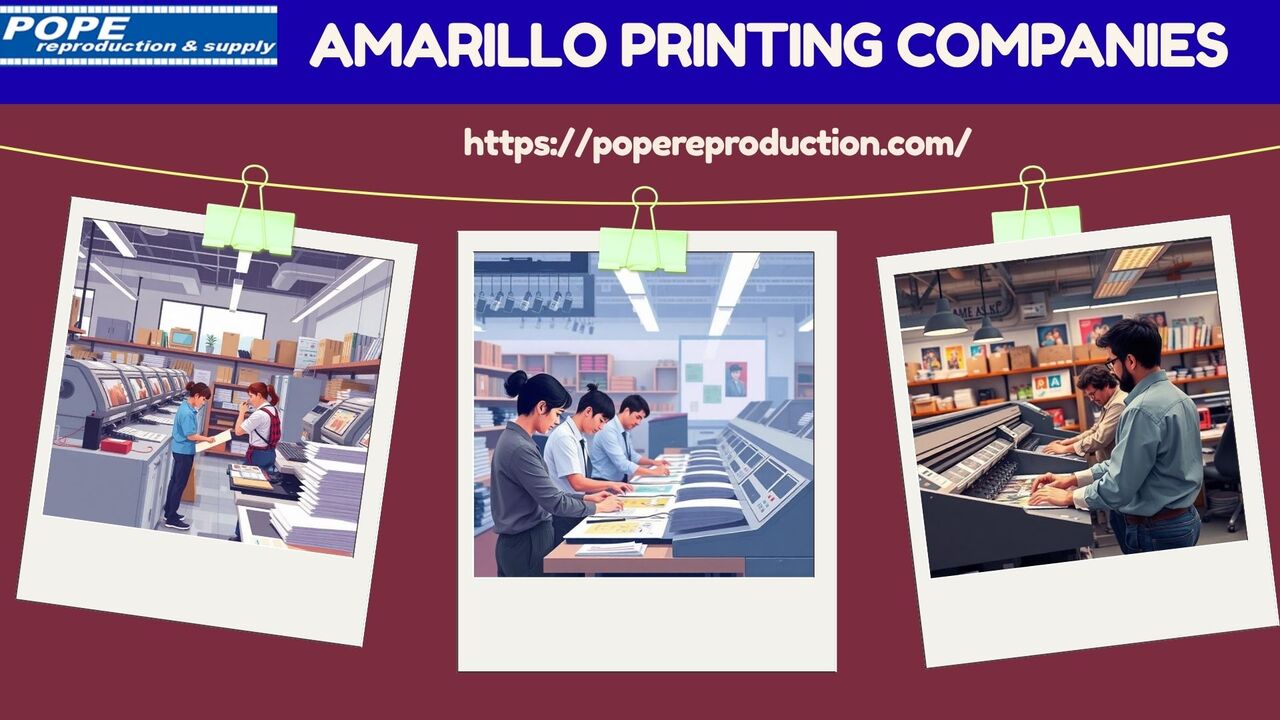 Locally Based Amarillo Printing Companies Can Help The Associated Businesses photo 1