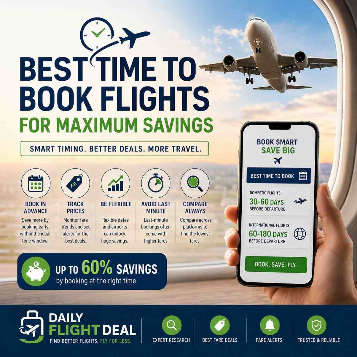 Best Time To Book Flights For Maximum Savings photo 1