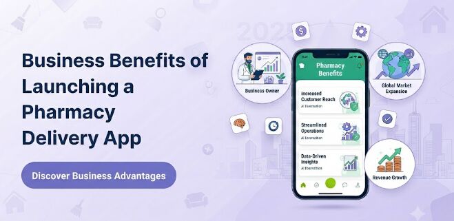 Business Benefits Of Launching A Pharmacy Delivery App