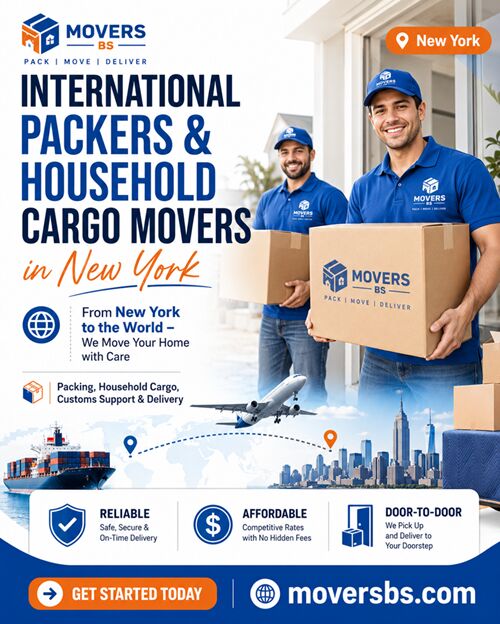International Packers & Household Cargo Movers In New York photo 1