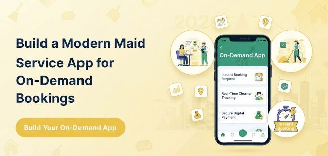 Build A Modern Maid Service App For On-Demand Bookings photo 1
