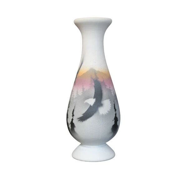 Handmade Sacred Messenger Bud Vase | Art Pottery For Sale