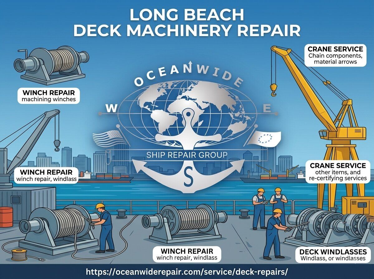 RELIABLE OCEANWIDE SHIP REPAIR SERVICE IN SAN FRANCISCO