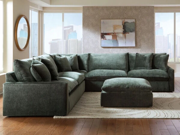 Sectional Sofa With Recliner | Carceri Beige Reclining Sofa photo 1