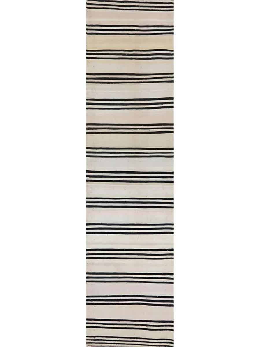 USD 350,  3x13 Ivory Persian Kilim Runner In Dallas