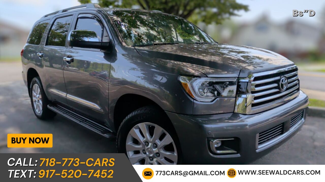USD 36995,  Toyota Sequoia,  2021,  Automatic,  62000 KM,    Platinum – 62K Miles | $36,995 photo 1