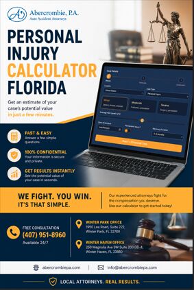 Personal Injury Claim Calculator In Florida photo 1