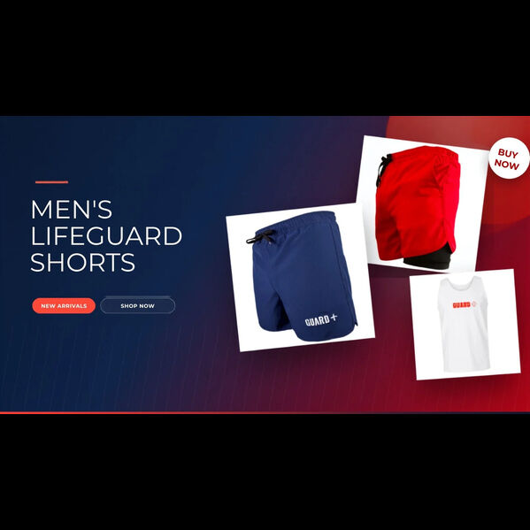 USD 66,  How To Choose Men's Lifeguard Shorts For A Complete Lifeguard Uniform – Jonesway