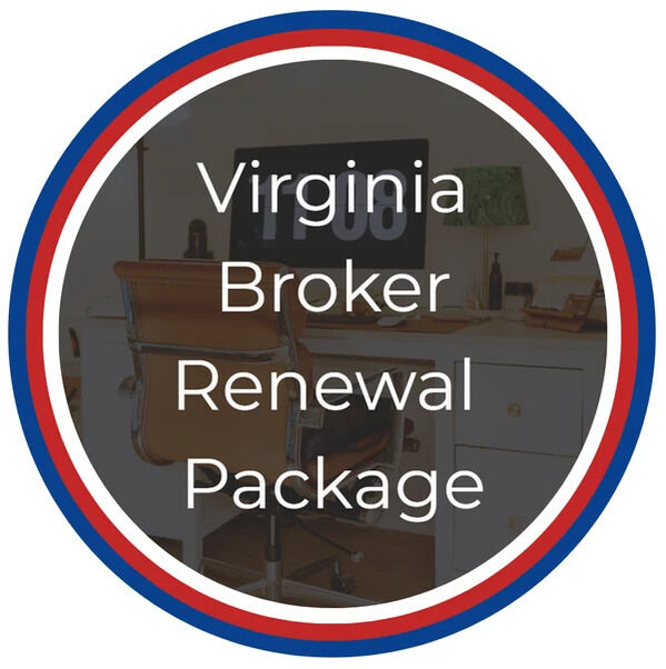 Virginia Broker Renewal Package | 24 CE Hours - $39 photo 1