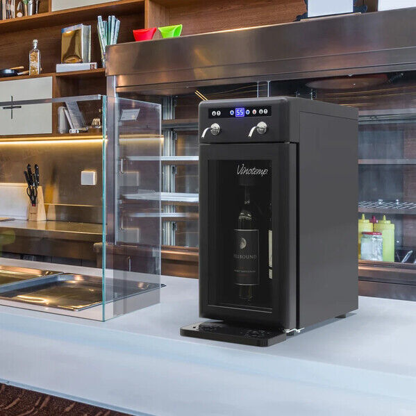 Vinotemp Wine Dispenser | 2 Bottle Wine Dispenser Black photo 1