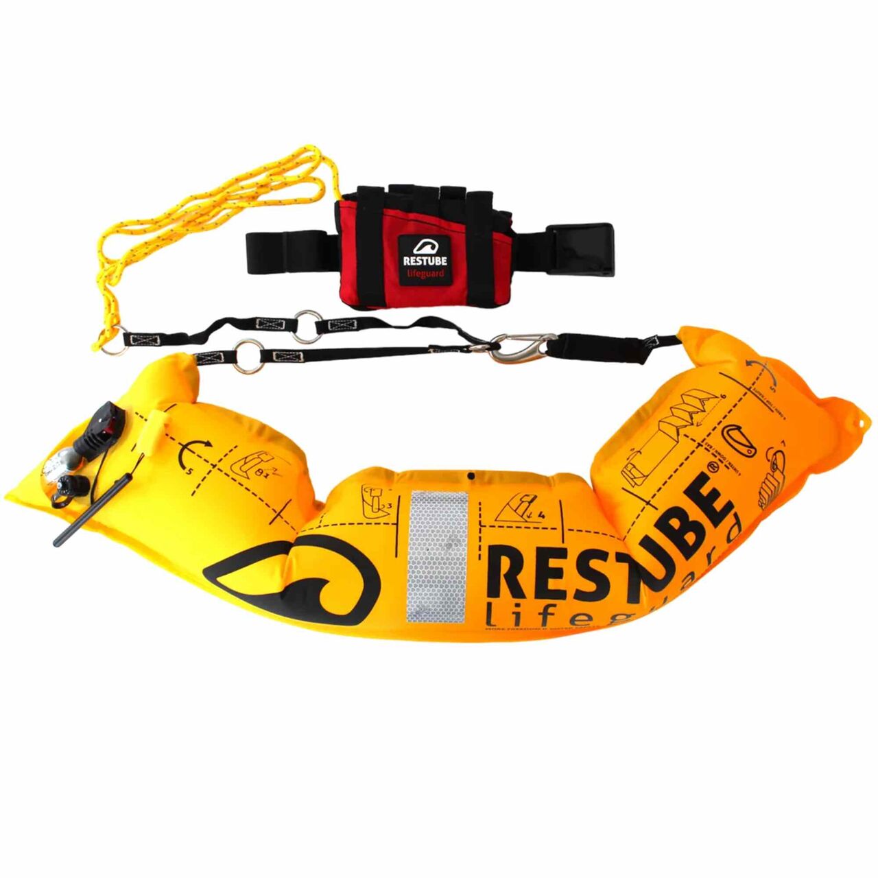 USD 145,  Water Safety Products | Restube Lifeguard Rescue Buoy