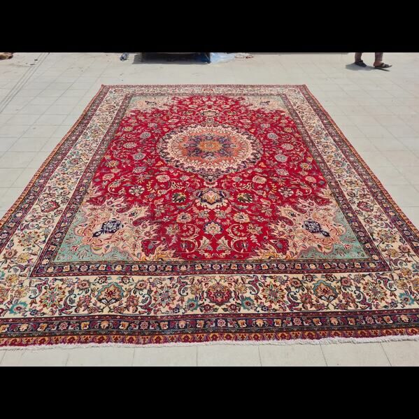 USD 1975,  Hand Knotted Persian Rug | Vintage Wool Area Rug photo 1