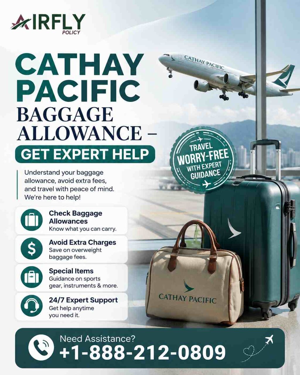 Cathay Pacific Baggage Allowance – Get Expert Help photo 1