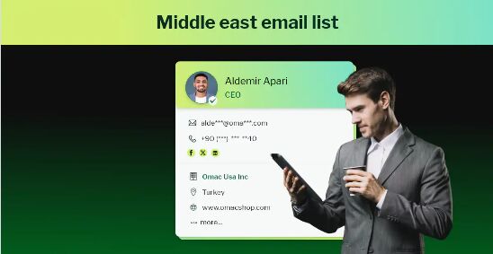 Find Middle East Business Email List For B2B Growth photo 1