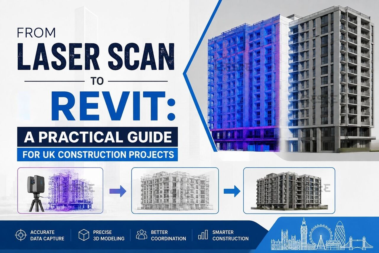 Laser Scan To Revit UK: Improving Accuracy In Renovation And Retrofit Projects