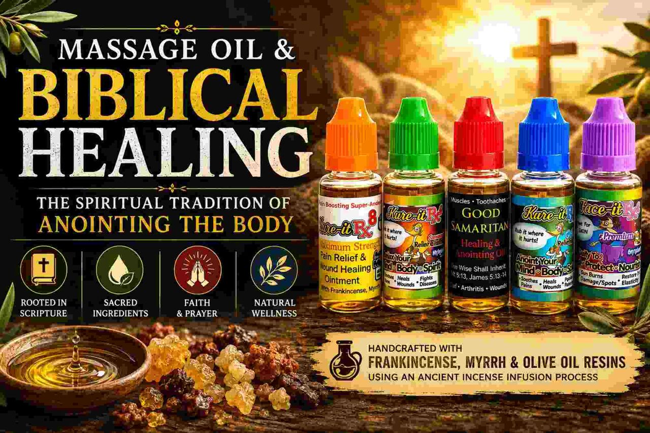 Massage Oil & Biblical Healing: The Tradition Of Anointing The Body photo 1
