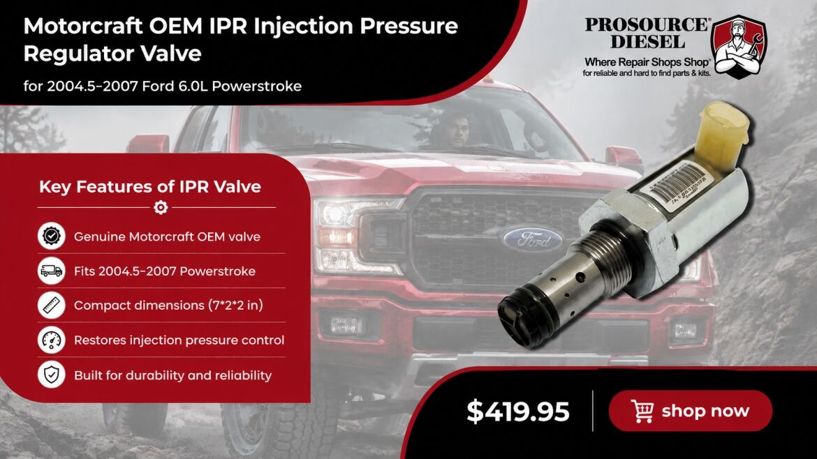 USD 419,  Get The Right IPR Valve For Your 2006 6.0 Powerstroke Ford photo 1