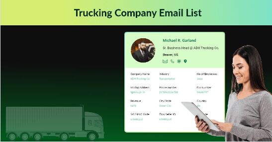Find Verified Trucking Company Email List Today photo 1