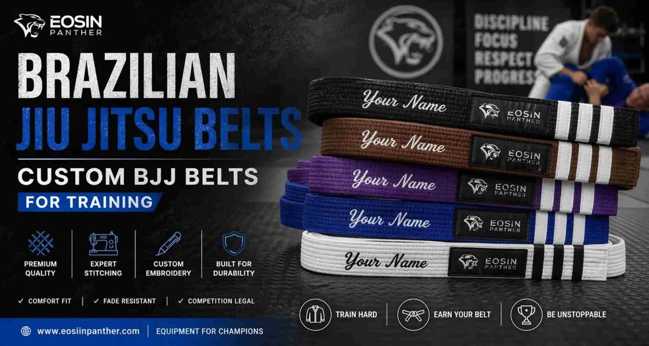 USD 89,  Best Embroidered BJJ Belt | Custom Brazilian Jiu Jitsu Belts photo 1
