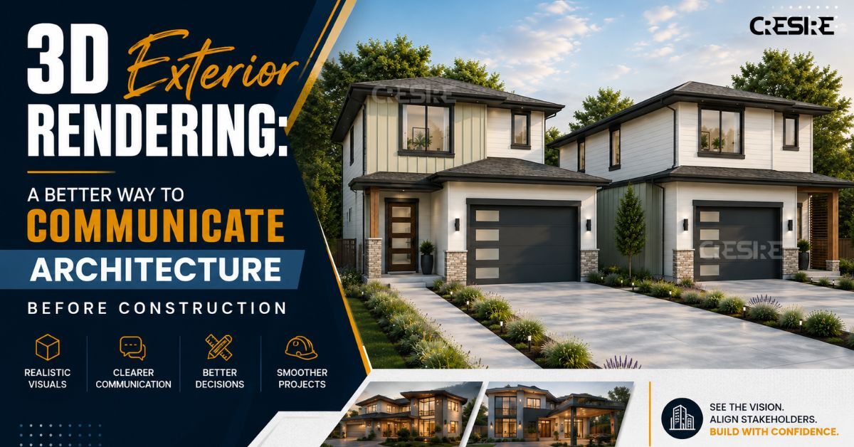 3D Exterior Rendering: Turning Design Concepts Into Clear Project Visuals photo 1