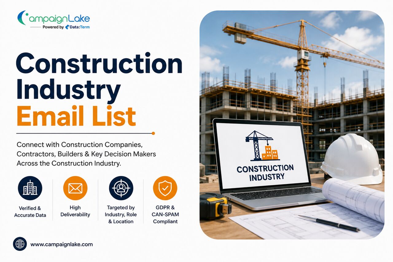 Construction Industry Email List For Qualified Leads photo 1
