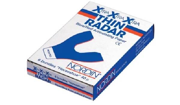 USD 13,  Radar 40 Micron Articulating Paper | Blue/Red Double-Sided photo 1