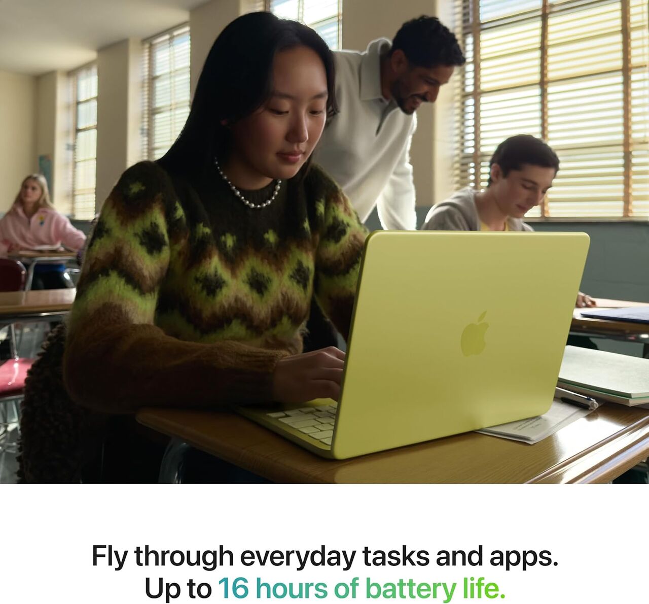 Apple 2026 MacBook Neo 13-inch Laptop With A18 Pro Chip: Built For AI And Apple Intelligen photo 4
