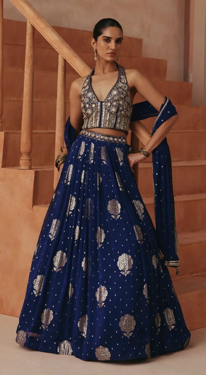 USD 400,  Designer Lehengas For Weddings & Celebrations In The USA ✨ photo 1