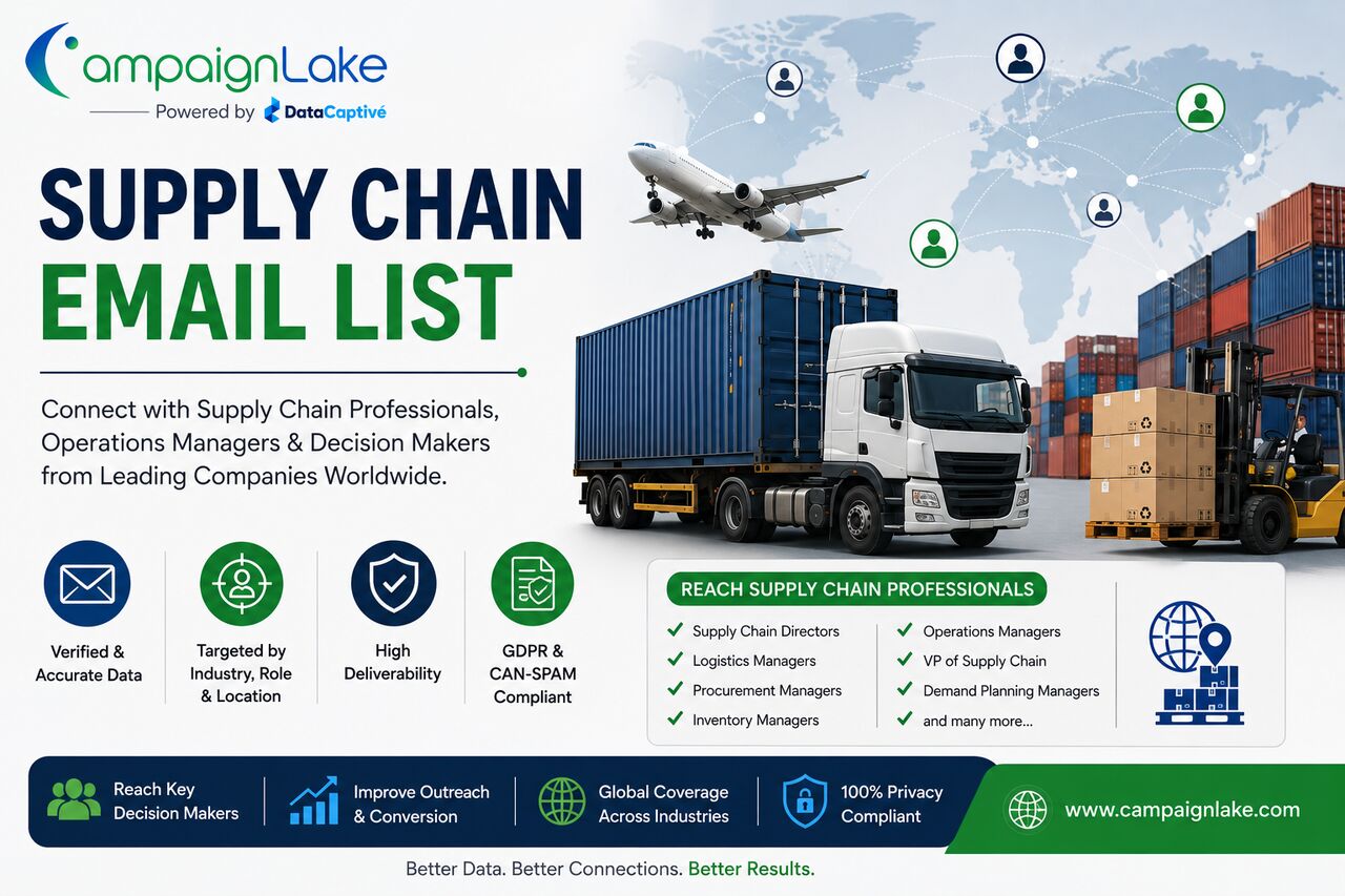 Supply Chain Email List For Business Leads photo 1