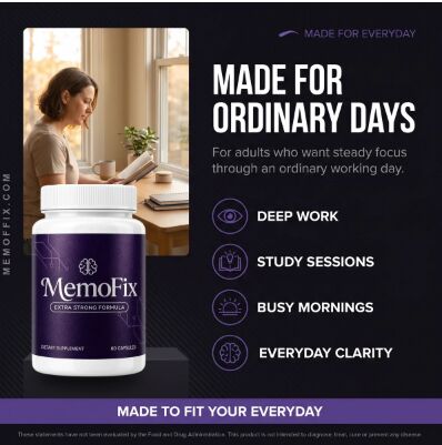 MemoFix Reviews – Can It Help Improve Focus & Cognitive Performance? photo 2