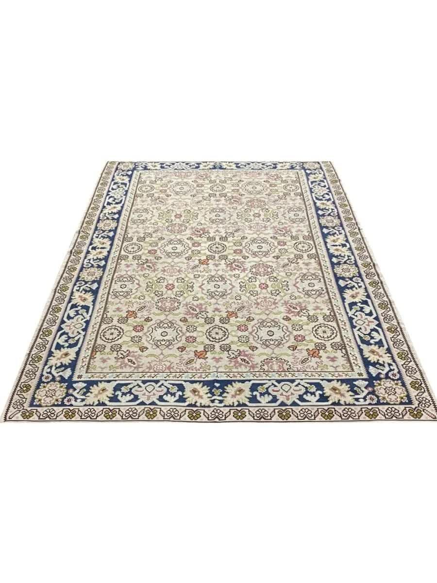 USD 2,  7x10 Old Turkish Bessarab Kilim Area Rug photo 2