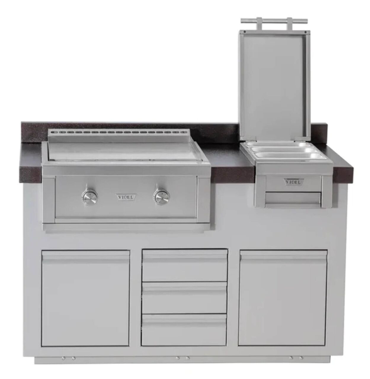 USD 7494,  Prefab Outdoor Kitchen Kits | 5ft To 9ft BBQ Islands photo 1
