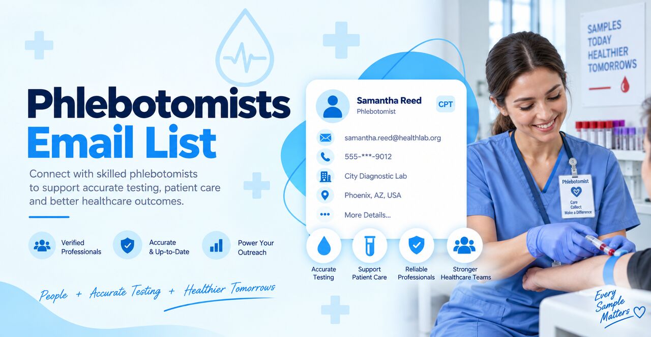 Phlebotomists Email List photo 1