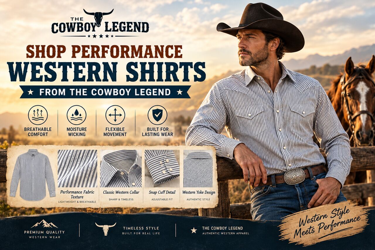 USD 33,  Shop Performance Western Shirts From The Cowboy Legend
