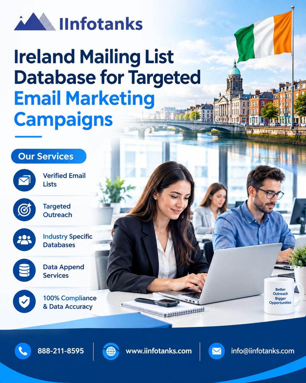 Ireland Mailing List Database For Targeted Email Marketing Campaigns photo 1