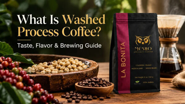 What Is Washed Process Coffee? Taste, Flavor & Brewing Guide – Mesho Coffee