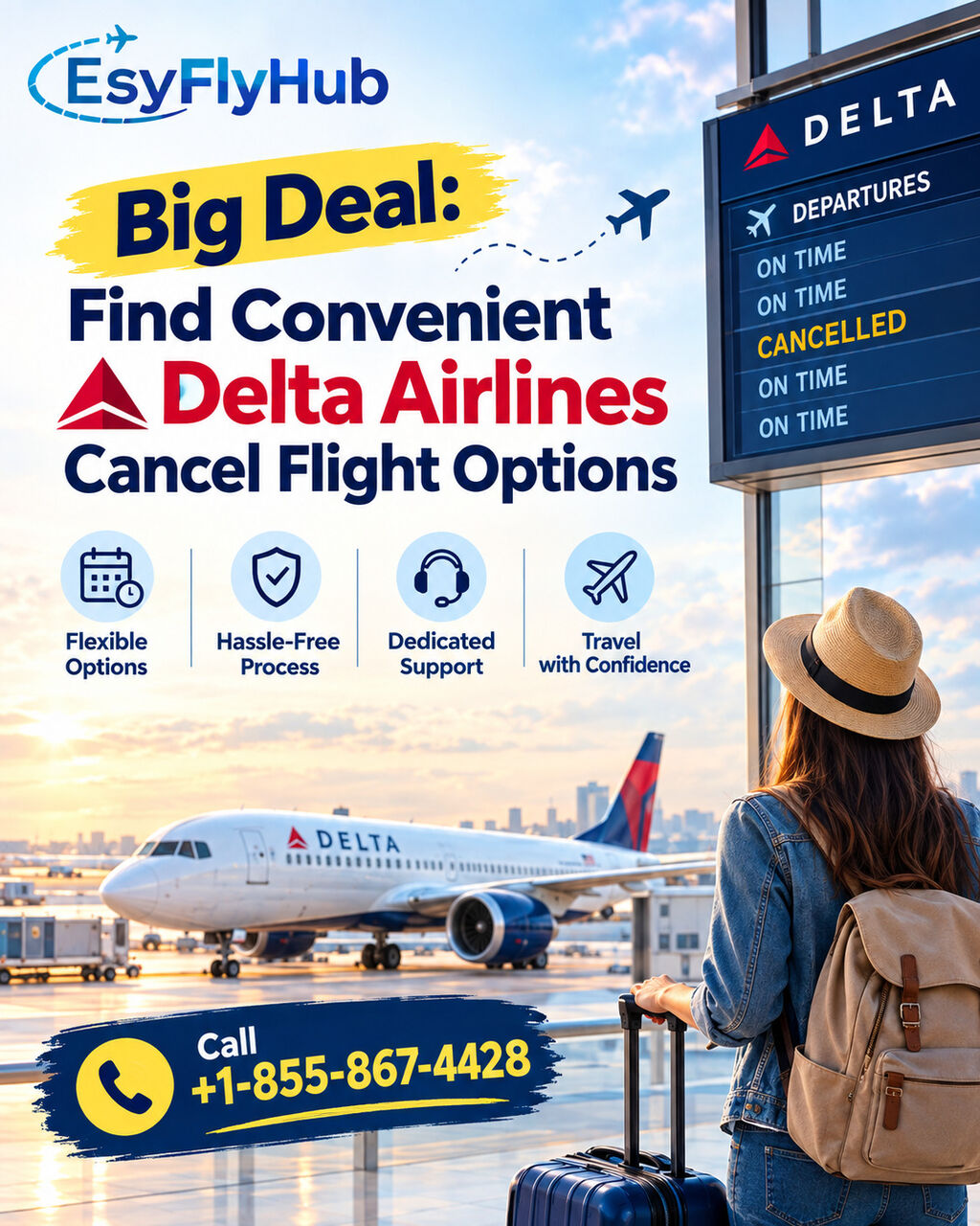 Big Deal: Find Convenient Delta Airlines Cancel Flight Options photo 1