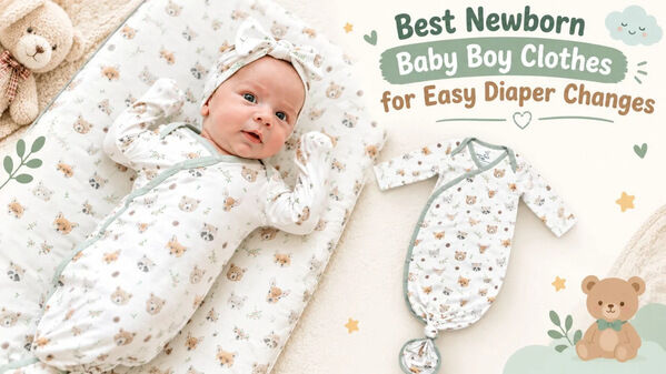Best Newborn Baby Boy Clothes For Easy Diaper Changes – Nani Baby & Children's Boutique photo 1