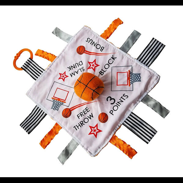 USD 20,  Basketball Baby Lovey | Learning Tag Toy For Strollers! photo 1