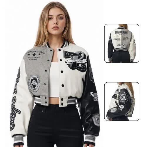 USD 04,  Get Wholesale Varsity Jackets For Custom Fashion Collections From Oasis Jackets photo 2