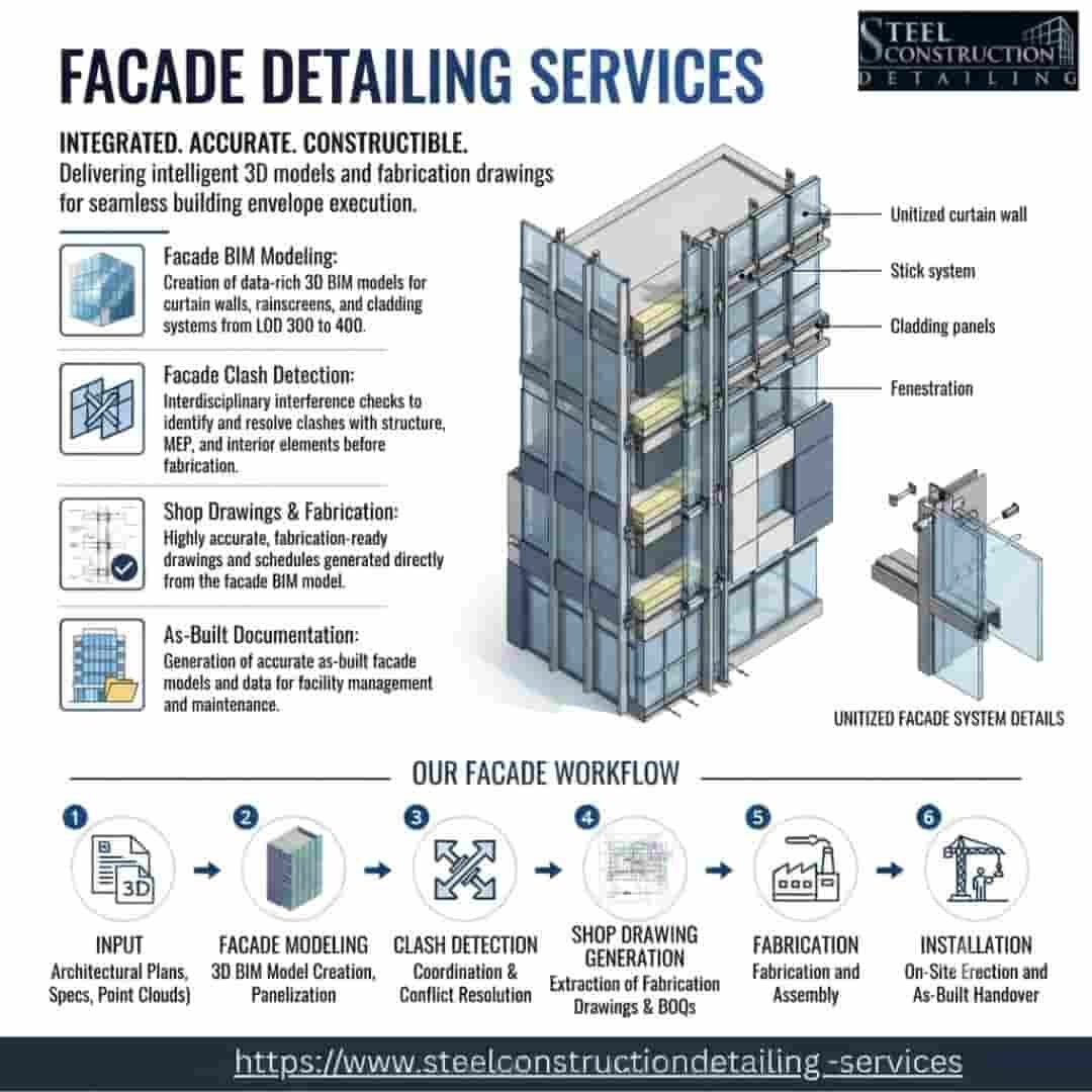 Detailed & Reliable Facade Detailing Services In Dallas.