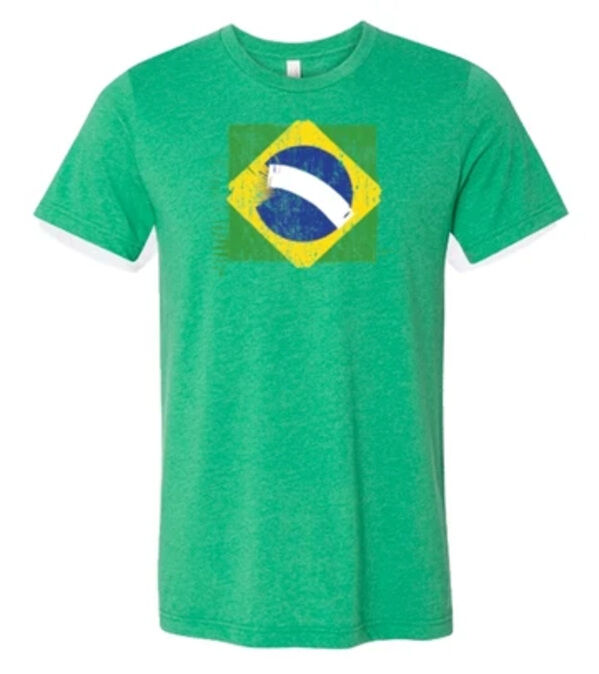 USD 26,  Brazil Flag T-Shirt Collection | Brazilian Pride Tees