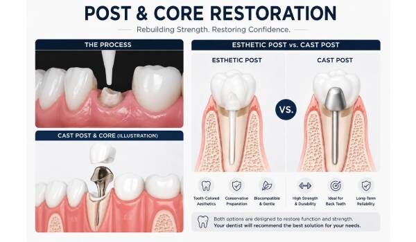 USD 59,  Cast Vs. Prefabricated Post And Core: Which To Use When