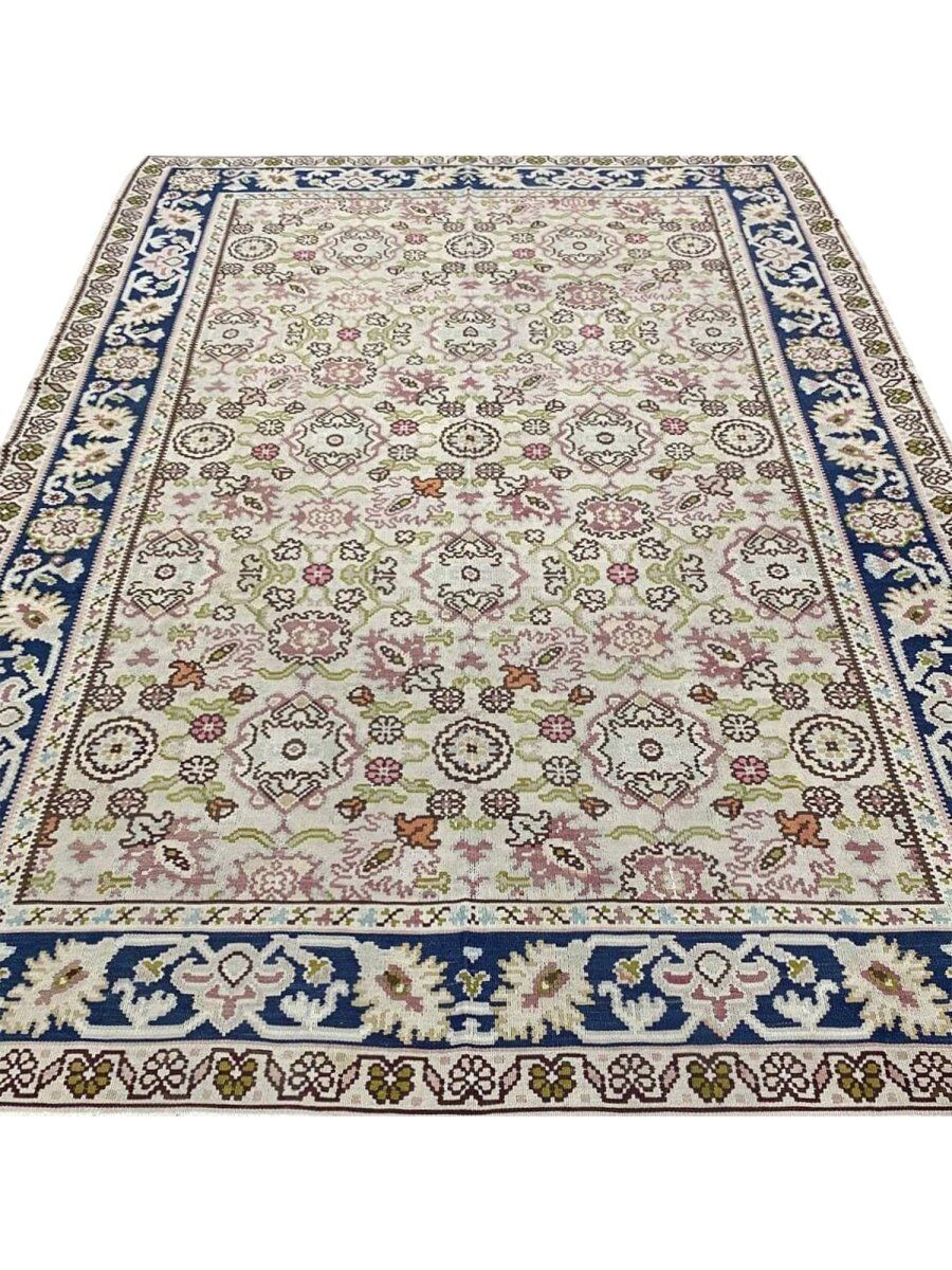 USD 2,  7x10 Old Turkish Bessarab Kilim Area Rug photo 3