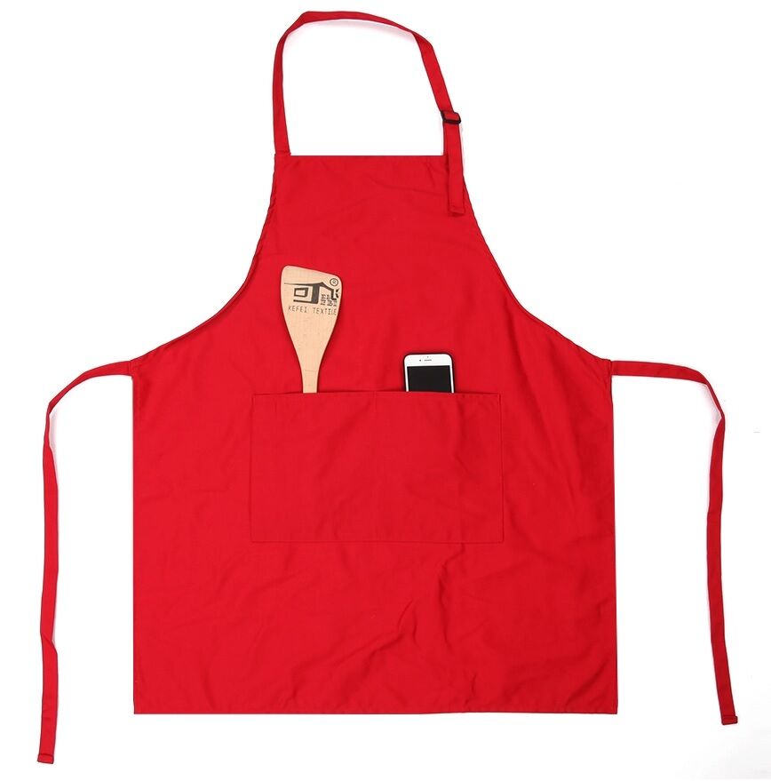 USD 1,  Promotional Kitchen Apron, Custom Logo Printed Chef Apron, Cotton Twill Aprons photo 3