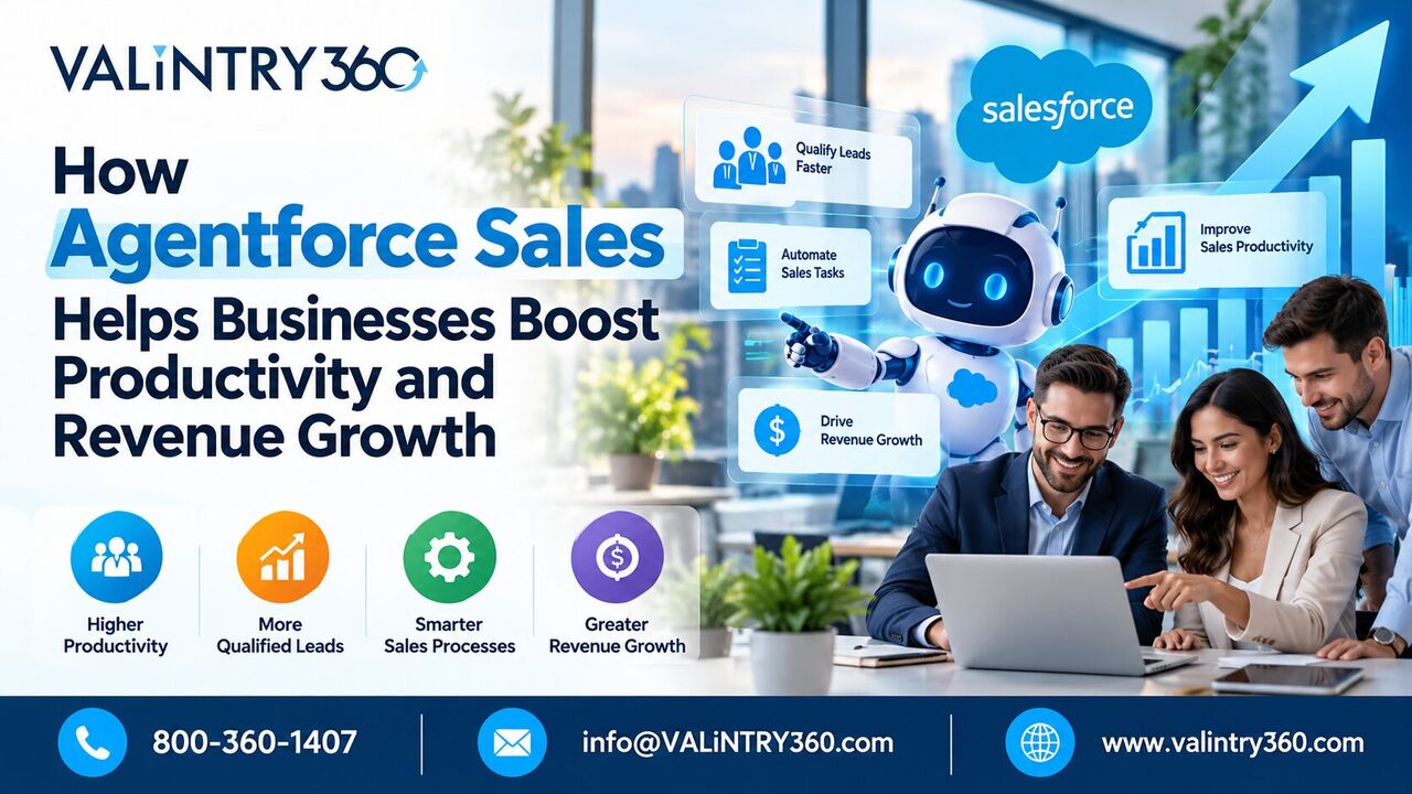 How Agentforce Sales Helps Businesses Boost Productivity And Revenue Growth