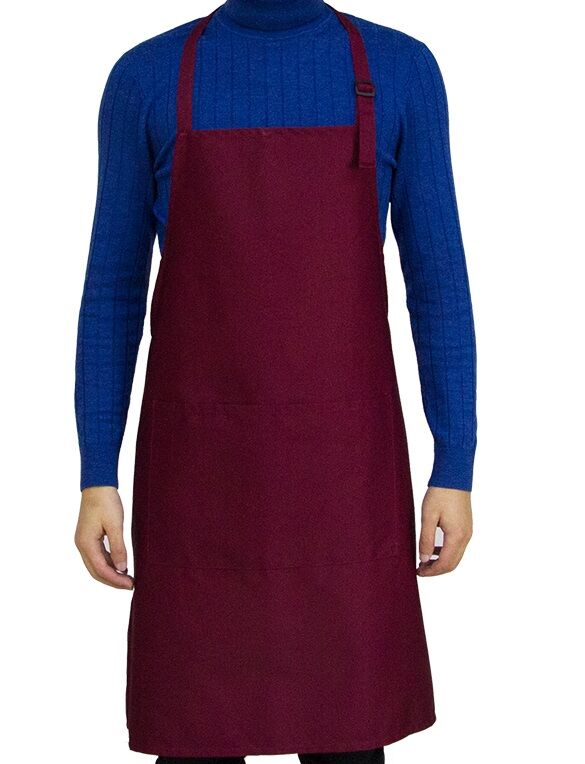 USD 1,  Promotional Kitchen Apron, Custom Logo Printed Chef Apron, Cotton Twill Aprons photo 5