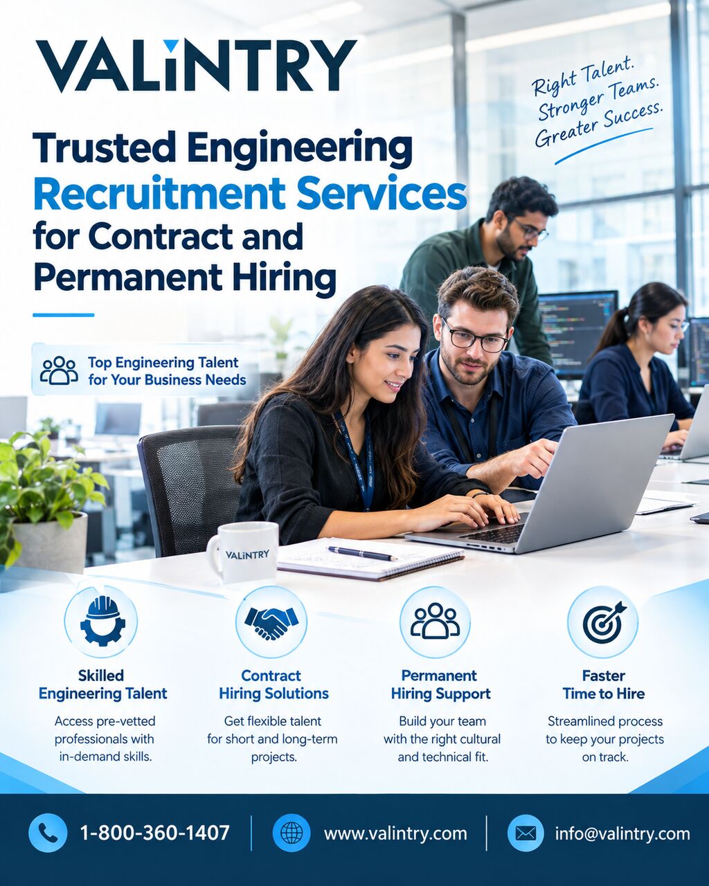 Trusted Engineering Recruitment Services For Contract And Permanent Hiring